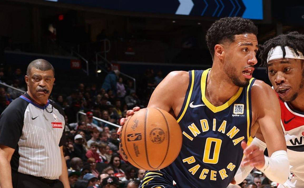 步行者大胜奇才